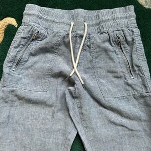 Athleta linen joggers